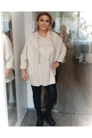 Dámská oversize stylová mikina Paula