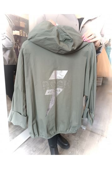 Dámská oversize košile v barvě béžové, hnědé a khaki Liberty